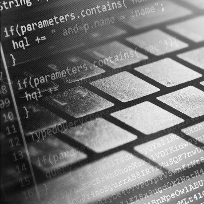 Computer programering. Dekorations billede - Computer Tastatur