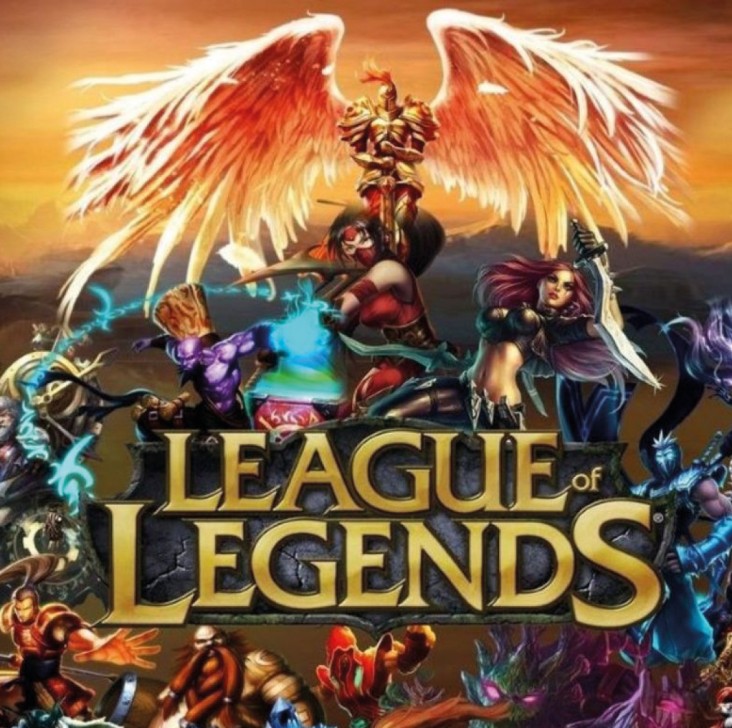 LOL - Esport. Dekorations billede - Animeret League of Legendes billede